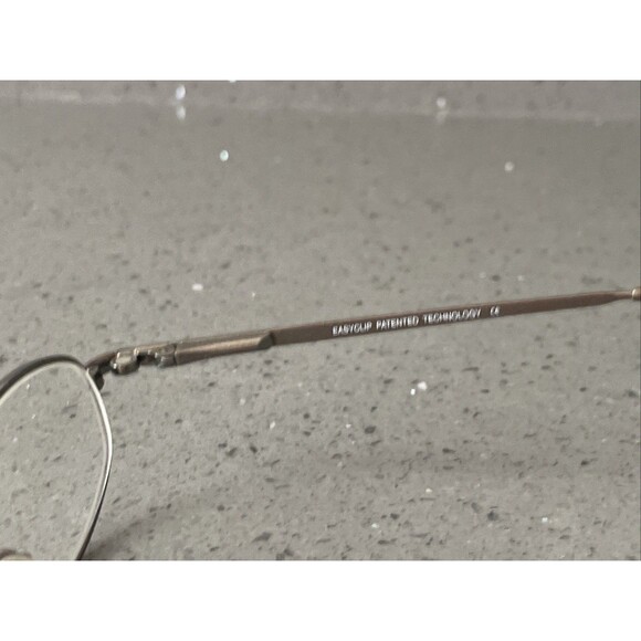 Easyclip Eyeglasses Frames ONLY Unisex Full Rim Mod PC179 45-21-140 bronze gold main image 10